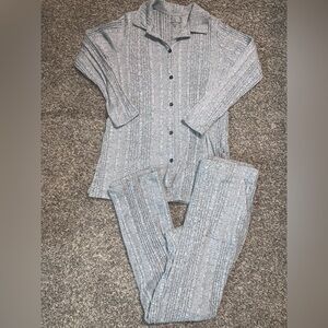 Cuddl Duds Comfort Rib Longe Set